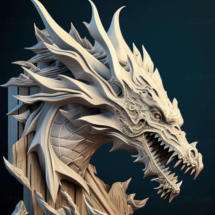 3D model Cryodrakon (STL)